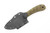 Winkler Knives - SD-1 (Standard Duty 1) - 80CRV2 Steel - Flat Grind - Sculpted Green Laminate Handle - Kydex