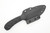 Winkler Knives - SD-2 (Standard Duty 2) - 80CRV2 Steel - Flat Grind - Sculpted Black Laminate Handle - Kydex