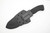 Winkler Knives - Utility Crusher - 80CRV2 Steel - Flat Grind - Sculpted Black Laminate Handle - Crusher/Glass Breaker