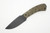Winkler Knives - Woodsman - 80CRV2 Steel - Flat Grind - Sculpted Green Laminate Handle
