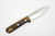 LT Wright Knives Genesis - A2 Steel - Saber Grind - Bocote - Matte Finish - FREE Black Liners! - 2