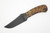 Winkler Knives - Belt Knife - 80CRV2 Steel - Flat Grind - Sculpted Walnut Handle - Tapered Tang Winkler Knives - Belt Knife - 80CRV2 Steel - Flat Grind - Sculpted Walnut Handle - Tapered Tang