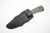 Winkler Knives - Field Knife - 80CRV2 Steel - Flat Grind - Sculpted Camo G10 Handle - Tapered Tang