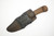 Winkler Knives - Field Knife - 80CRV2 Steel - Flat Grind - Walnut Handle - Tribal Artwork - Tapered Tang