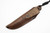 Smith & Sons Knives: BRAVE - D2 Tool Steel - Brown Burlap Micarta Handle