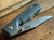 Smith & Sons Knives: CYPRESS TRAPPER - D2 Tool Steel - Black Burlap Micarta Handle
