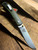 Smith & Sons Knives: OX - D2 Tool Steel - OD Green G10 w/ Gold Accent Handle