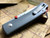 Smith & Sons Knives: OX - D2 Tool Steel - Gray G10 w/ Red Accent Handle