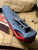 Smith & Sons Knives: OX - D2 Tool Steel - Gray G10 w/ Red Accent Handle