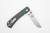 Smith & Sons Knives: OX - D2 Tool Steel - Gray G10 w/ Red Accent Handle