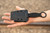 TOPS Knives I.C.E. Dagger - ICED-02 - Black Cerakote Compound Edge Blade, Black G10 Handle