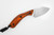 Smith & Sons Knives: APEX - D2 Tool Steel - Orange & Black G10 Handle