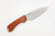 Bradford Knives Guardian3 - M390 Steel - Sabre Grind, Black DLC Finish Blade - Textured Carbon Fiber Handle