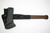 Winkler Knives - Hammer Combat Axe - 80CRV2 Steel - Walnut Handle - Partial Cord Wrap