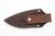 LT Wright Knives Frontier Trapper - AEB-L Steel - Saber Grind - Desert Ironwood - 6 / FREE Black Liners!