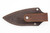 LT Wright Knives Frontier Trapper - AEB-L Steel - Saber Grind - Desert Ironwood - 9 / FREE Black Liners!