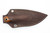 LT Wright Knives Frontier Trapper - AEB-L Steel - Saber Grind - Desert Ironwood - 9 / FREE Black Liners!