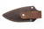 LT Wright Knives Frontier Trapper - AEB-L Steel - Saber Grind - Desert Ironwood - 13 / FREE Black Liners!