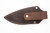 LT Wright Knives Frontier Trapper - AEB-L Steel - Saber Grind - Desert Ironwood - 19 / FREE Black Liners!