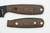TKC: EXTENDED Handle for ESEE IZULA - Brown Canvas Micarta TKC: EXTENDED Handle for ESEE IZULA - Brown Canvas Micarta