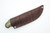LT Wright Knives Camp MUK - Saber Grind - 3V Steel - OD Green G10 w/Red Liners - Polished Finish