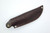 LT Wright Knives Camp MUK - Saber Grind - 3V Steel - Python Canvas Micarta w/Red Liners - Matte Finish