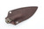 LT Wright Knives: Lil Muk - Flat Grind - O1 Steel - Python Canvas Micarta - Matte Finish