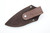 LT Wright Knives: Lil Muk - Flat Grind - O1 Steel - Python Canvas Micarta - Matte Finish