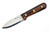 LT Wright Knives Genesis  - A2 Steel - Scandi Grind - Desert Ironwood Handle - Black Liners - 1