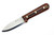 LT Wright Knives Genesis  - A2 Steel - Scandi Grind - Desert Ironwood Handle - Black Liners - 2