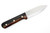 LT Wright Knives Genesis  - A2 Steel - Scandi Grind - Desert Ironwood Handle - Black Liners - 4