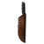 Toor Knives: Field 1.0 - CPM 154 Steel - Ebony Handle, Leather Sheath