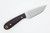 LT Wright Knives Frontier First - O1 Tool Steel - Flat Grind - Double Red Canvas Micarta - Matte Finish