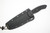 ESEE CM-6 Combat Tactical (Terrill Hoffman) Tactical Gray Plain Edge Fixed Blade w/ Black G10 Handle, Black Kydex Sheath