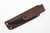 LT Wright Knives Frontier Valley - 3/32" O1 Steel - Flat Grind -  Rustic Brown Canvas Micarta Handle - Matte Finish