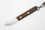 *Limited Exclusive* LT Wright Knives: Boattail - A2 - Scandi Grind - Rustic Brown Canvas Micarta Handle - Matte Finish - FREE Extras