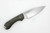 Bradford Knives: Guardian3, 3D - CPM MagnaCut - Drop Point - Sabre Grind - Stonewash Finish Blade - 3D OD Green Micarta Handle