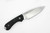 Bradford Knives: Guardian3 - CPM MagnaCut - Drop Point - Sabre Grind - Stonewash Finish Blade - Black Textured G10 Handle
