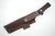 LT Wright Knives Forest Trail - AEB-L Steel - Saber Grind - Desert Ironwood Handle - FREE Black Liners!