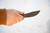 TOPS Knives: Woodcraft - WC-01 - Midnight Bronze Blade - Tan & Black Canvas Micarta Handle