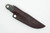 LT Wright Knives: Frontier First - O1 Tool Steel - Flat Grind - Black Canvas Micarta - Matte Finish
