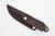 LT Wright Knives: Frontier First - O1 Tool Steel - Flat Grind - Black Canvas Micarta - Matte Finish