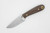 LT Wright Knives: Frontier First - O1 Tool Steel - Flat Grind - Rustic Brown - Matte Finish