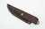 LT Wright Knives: Frontier First - O1 Tool Steel - Flat Grind - Natural Canvas Micarta - Matte Finish