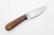 LT Wright Knives: Frontier First - O1 Tool Steel - Flat Grind - Desert Ironwood w/ Black Liners - 3