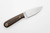 LT Wright Knives: Frontier First - O1 Tool Steel - Flat Grind - Desert Ironwood w/ Black Liners - 6