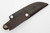 LT Wright Knives: Frontier First - O1 Tool Steel - Flat Grind - Desert Ironwood w/ Black Liners - 7