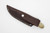 LT Wright Knives: Frontier First - O1 Tool Steel - Flat Grind - Natural Maple w/ Black Liners - 2