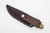 LT Wright Knives: Frontier First - O1 Tool Steel - Flat Grind - Natural Maple w/ Black Liners - 4