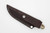 LT Wright Knives: Frontier First - O1 Tool Steel - Flat Grind - Brown Bone w/ Black Liners - 5